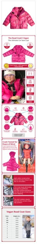Vegan Coat Fuchsia Listing image Mockup